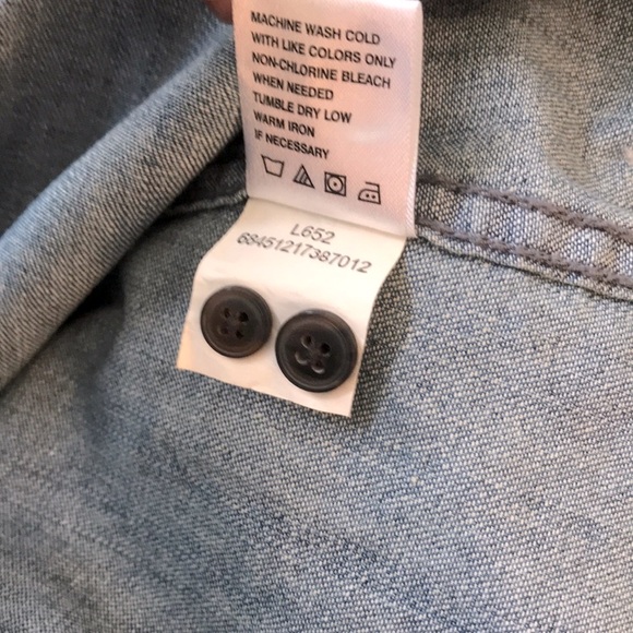 ⭐️ No Bull 100% Cotton Bull Denim Shacket Top - Picture 7 of 8